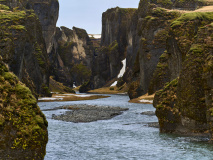 Fjaðrárgljúfur canyon